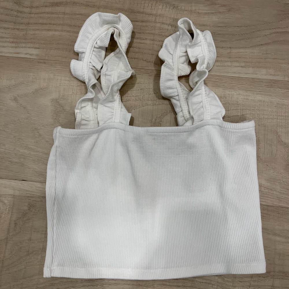 Zara cropped tank top